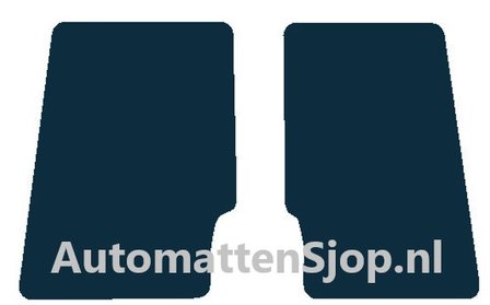 Naaldvilt zwart automatten Opel Speedster | 2001-2005