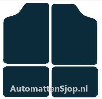 Naaldvilt antraciet automatten Renault R5 | 1984-1993