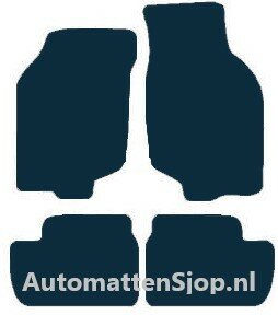 Naaldvilt zwart automatten Rover Streetwise | 2003-2005