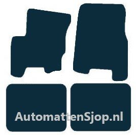 Naaldvilt antraciet automatten Ssangyong Korando | 1997-2007