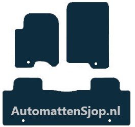 Naaldvilt antraciet automatten Ssangyong Musso | 2018-heden