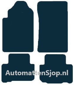 Naaldvilt zwart automatten Ssangyong Rexton | 2002-2011