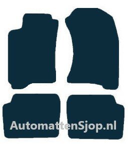 Naaldvilt antraciet automatten Subaru Forester | 1997-2000