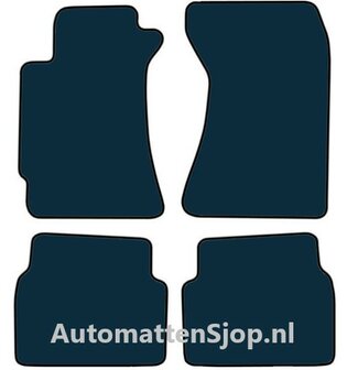 Naaldvilt zwart automatten Subaru Forester | 2000-2002