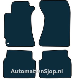 Naaldvilt zwart automatten Subaru Forester | 2005-2008