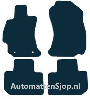 Naaldvilt zwart automatten Subaru Forester | 2013-2019