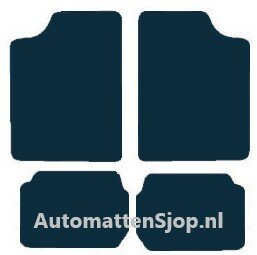 Naaldvilt zwart automatten Subaru Justy | 1996-2003