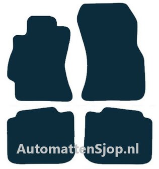 Naaldvilt zwart automatten Subaru Legacy  | 2009-2014
