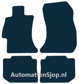 Naaldvilt zwart automatten Subaru XV | 2012-2017