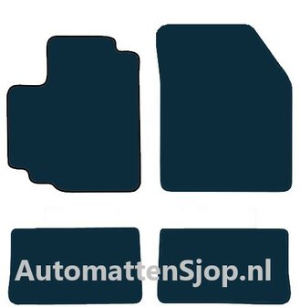 Luxe velours zwart automatten Suzuki Alto GF | 2009-2015