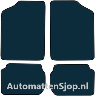 Naaldvilt zwart automatten Suzuki Swift 3-deurs | 1989-2002