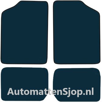 Luxe velours zwart automatten Suzuki Swift 5-deurs | 1989-2002