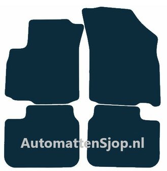 Naaldvilt zwart automatten Suzuki SX4 | 2006-2014