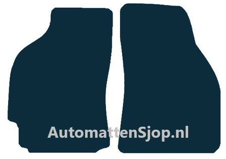 Naaldvilt zwart automatten Toyota MR2 | 1991-1999