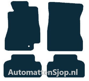 Naaldvilt antraciet automatten Toyota Supra MKIV | 1993-1995