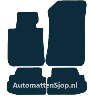 Naaldvilt zwart automatten BMW 1-Serie (E81) | 2007-2012