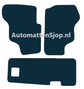 Naaldvilt zwart automatten VW Transporter T3 automaat | 1979-1990