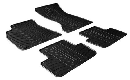 Rubber automatten Audi A4 2007-2015