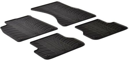 Rubber automatten Audi A6 2011-2018