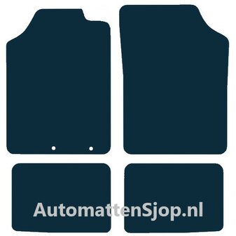 Naaldvilt zwart automatten Dacia Spring | 2021-heden