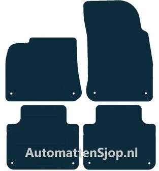 Naaldvilt zwarte automatten VW Touareg | 2018-heden