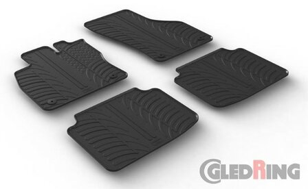 Rubber automatten Skoda Superb III &amp; Superb III Combi | 2015-2024