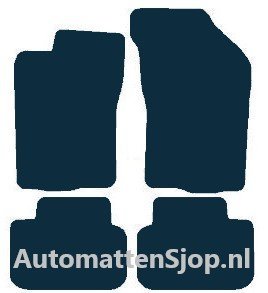 Luxe velours donkerblauw automatten Alfa Romeo GT | 2003-2011