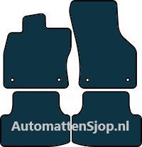 Luxe velours donkerblauw automatten Audi A3 (8V) | 2012-2020