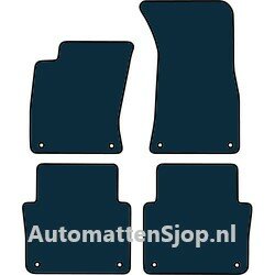 Naaldvilt zwart automatten Audi A8 (4E) | 2002-2010