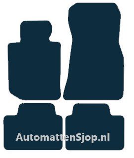 Luxe velours donkerblauw automatten BMW 4-Serie (G26) Gran Coup&eacute; | 2021-heden