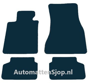 Luxe velours donkergrijs automatten BMW 5-Serie (G31) Touring | 2017-heden