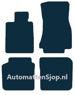 Luxe velours donkerblauw automatten BMW 7-Serie (G12) Lang | 2015-2023