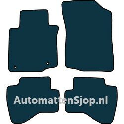 Luxe velours donkergrijs automatten Citroen C1 I facelift | 2011-2014