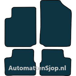 Luxe velours donkergrijs automatten Citroen C3 I | 2002-2005