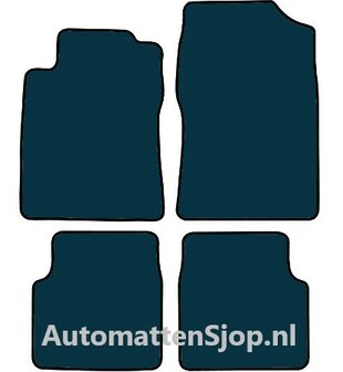 Luxe velours donkerblauw automatten Citroen XM | 1989-2000
