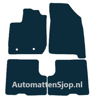 Luxe velours donkerblauw automatten Dacia Duster III Prestige | 2018-2024
