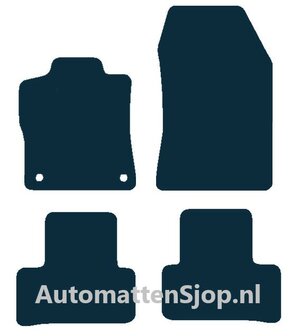 Luxe velours donkerblauw automatten DS4 e-Tense | 2021-heden