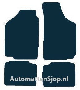 Luxe velours donkerblauw automatten Fiat Punto (176) | 1994-2000