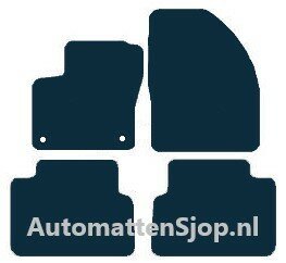 Luxe velours donkerblauw automatten Ford C-Max | 2007-2010
