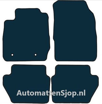 Luxe velours donkerblauw automatten Ford Ecosport | 2018-heden