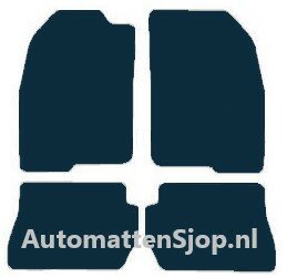 Luxe velours donkerblauw automatten Ford Fusion | 2002-2005