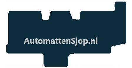 Naaldvilt zwart automatten VW Transporter T5 Trendline | 2003-2015