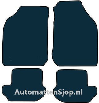 Naaldvilt zwart automatten Ford KA | 1996-2003