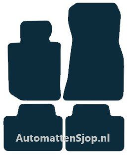 Luxe velours donkerblauw automatten BMW i4 (G26) | 2021-heden