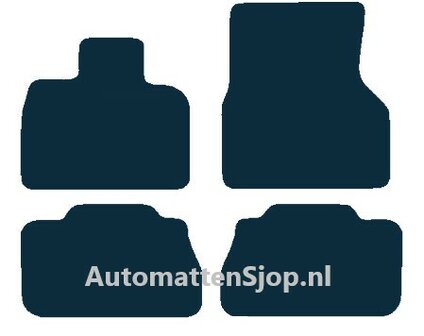 Naaldvilt zwart automatten BMW iX (I20) | 2021-heden