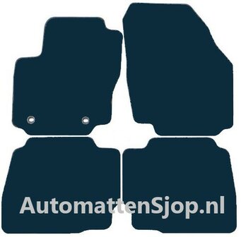 Luxe velours donkergrijs automatten Ford Mondeo IV | 2013-2014