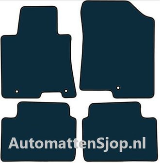 Luxe velours donkerblauw automatten Hyundai i30 &amp; Hyundai i30 SW | 2011-2017