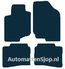 Luxe velours donkerblauw automatten Kia Magentis II | 2006-2008