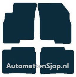Luxe velours donkerblauw automatten Kia Magentis I | 2001-2006