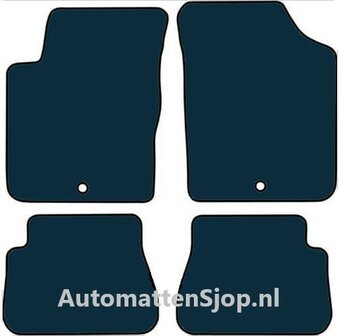 Luxe velours donkerblauw automatten Kia Picanto I facelift | 2007-2011